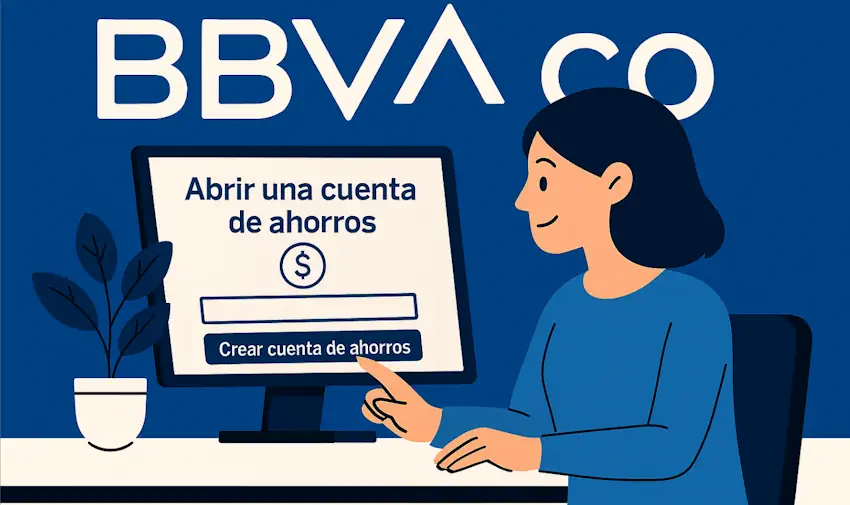 Cómo abrir una Cuenta de Ahorros en el BBVA Colombia 👈