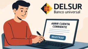 Cómo abrir una cuenta corriente en el Banco DELSUR paso a paso