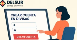 Cómo abrir una CUENTA en DÓLARES en Banco DELSUR fácil👈