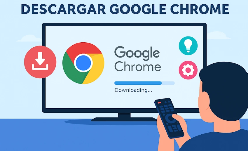 Cómo descargar Google Chrome en Smart TV con este truco👈