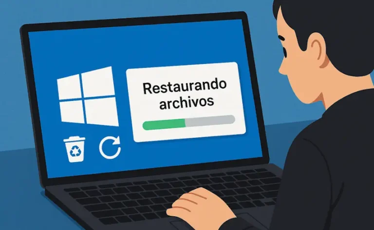 Cómo recuperar archivos borrados en Windows sin programas👈