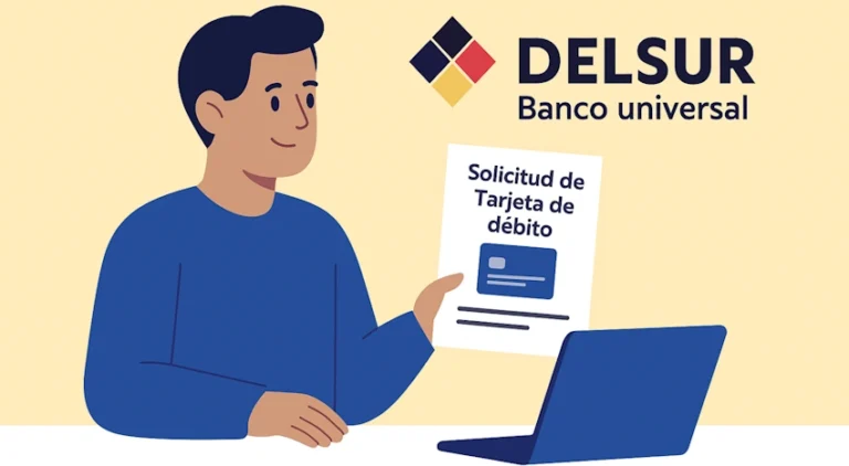 Cómo solicitar la tarjeta de débito Banco DELSUR paso a paso👈