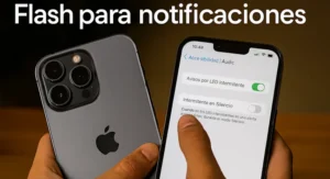 Truco iPhone: Cómo activar la linterna cuando hayan notificaciones