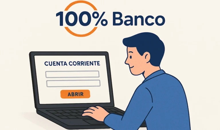 100% Banco: Cómo ABRIR una CUENTA corriente paso a paso👈
