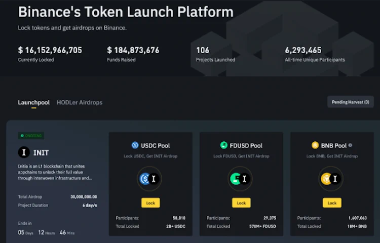 El acceso temprano a proyectos de criptomonedas se canaliza a través de plataformas de lanzamiento o launchpads