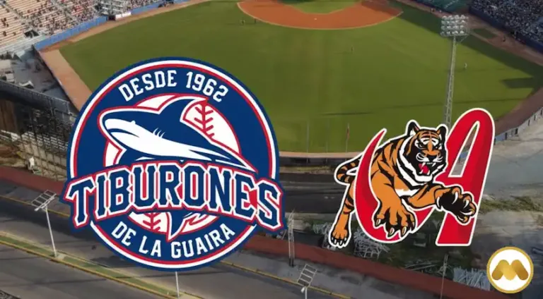 Dónde ver el Tiburones de La Guaira Vs. Tigres de Aragua HOY