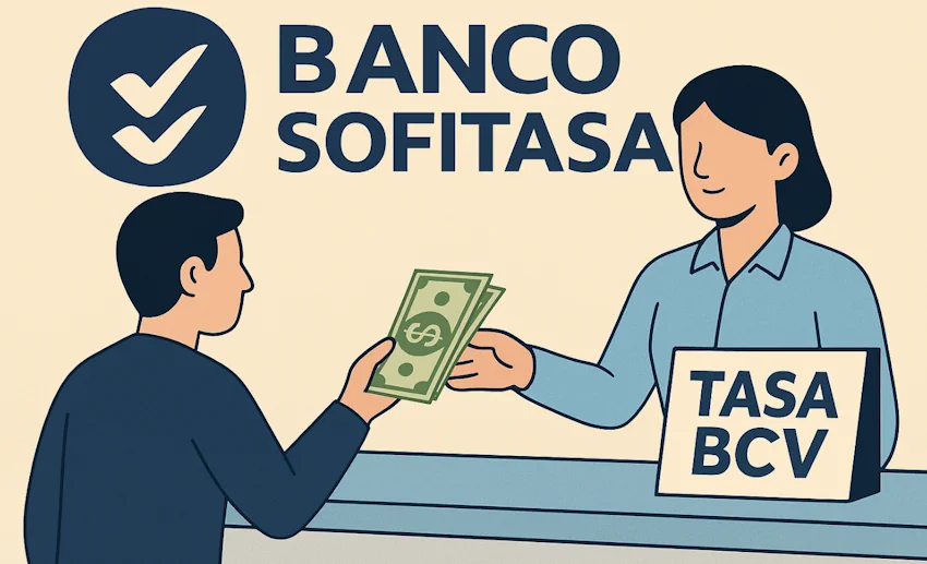 Cómo comprar dólares en el Banco Sofitasa a tasa BCV fácilmente