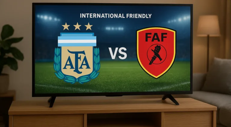 ᐉ Dónde ver ARGENTINA vs ANGOLA GRATIS EN VIVO