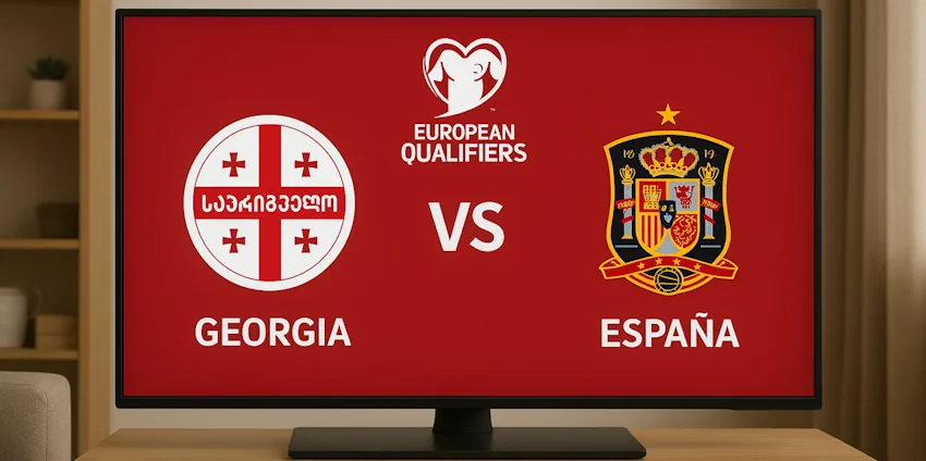 ᐉ Dónde ver ESPAÑA vs GEORGIA EN VIVO totalmente GRATIS