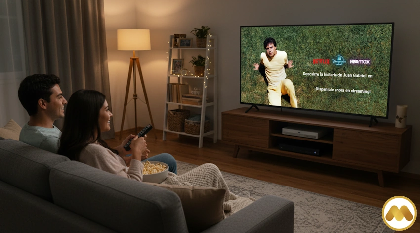 Dónde ver la SERIE de Juan Gabriel TOTALMENTE GRATIS👈