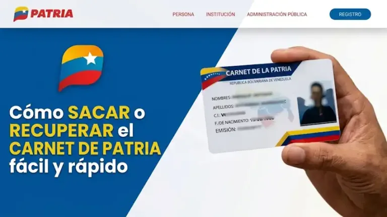 ¿Cómo sacar el Carnet de la Patria (o recuperarlo)? | Guía rápida