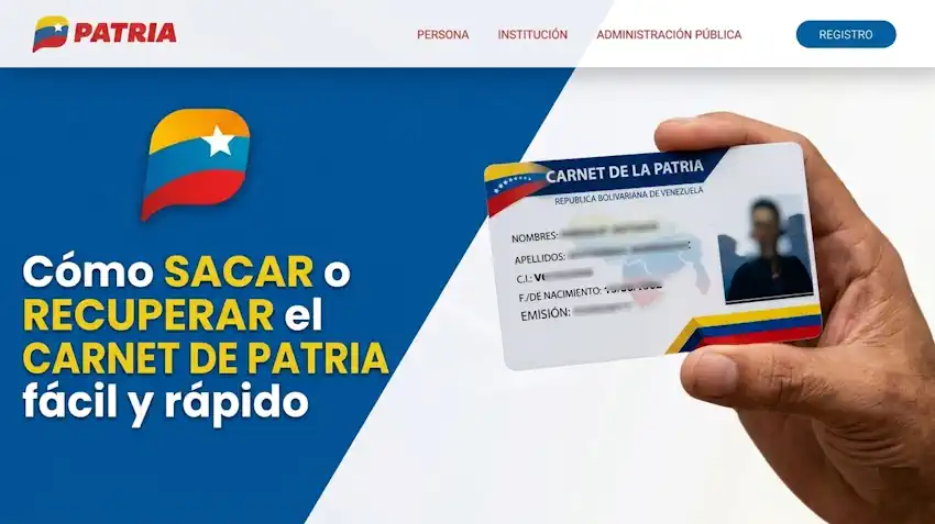 ¿Cómo sacar el Carnet de la Patria (o recuperarlo)? | Guía rápida