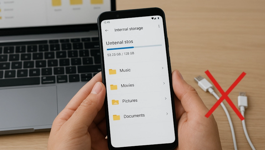 ᐉ Cómo ACCDER a la memoria interna de Android sin cables