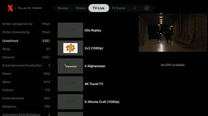 cómo ver IPTV Apple TV