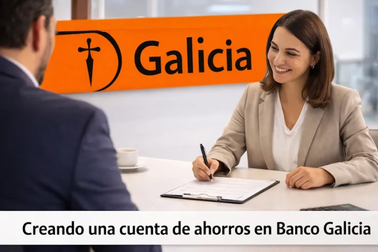 ᐉ Cómo crear una cuenta de ahorros del Banco Galicia | Guía fácil