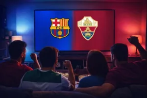 ᐉ Dónde ver BARCELONA vs ELCHE | GRATIS EN VIVO