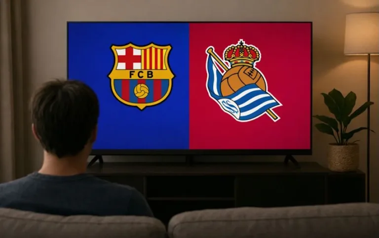 ᐉ Dónde ver BARCELONA vs REAL SOCIEDAD | GRATIS En vivo