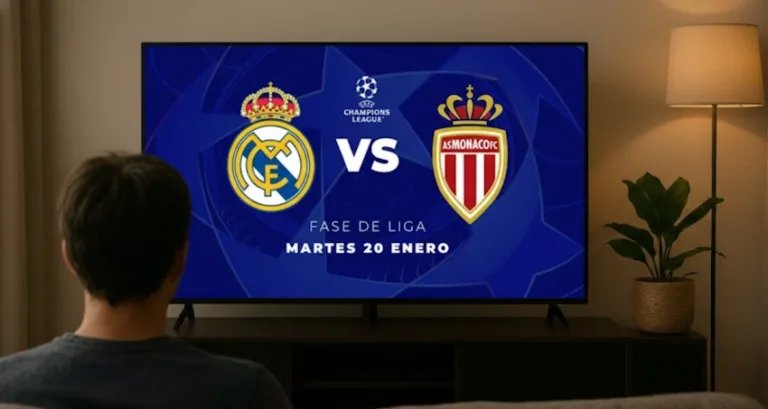 ᐉ Dónde ver REAL MADRID vs MONACO | GRATIS Y EN VIVO