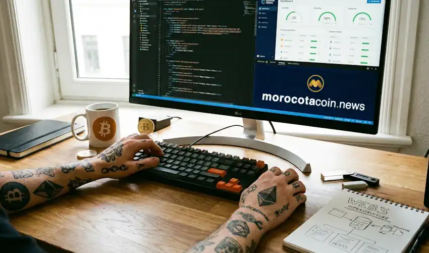 Infraestructura web para medios cripto: estabilidad y seguridad