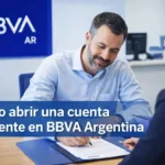 ᐉ Banco BBVA Argentina: Cómo abrir una cuenta corriente