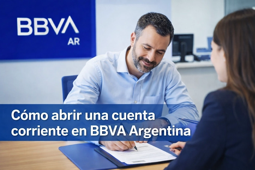ᐉ Banco BBVA Argentina: Cómo abrir una cuenta corriente
