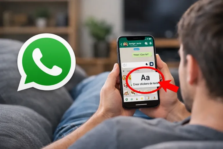 ᐉ Cómo CREAR STICKERS de TEXTO en WhatsApp | Guía fácil