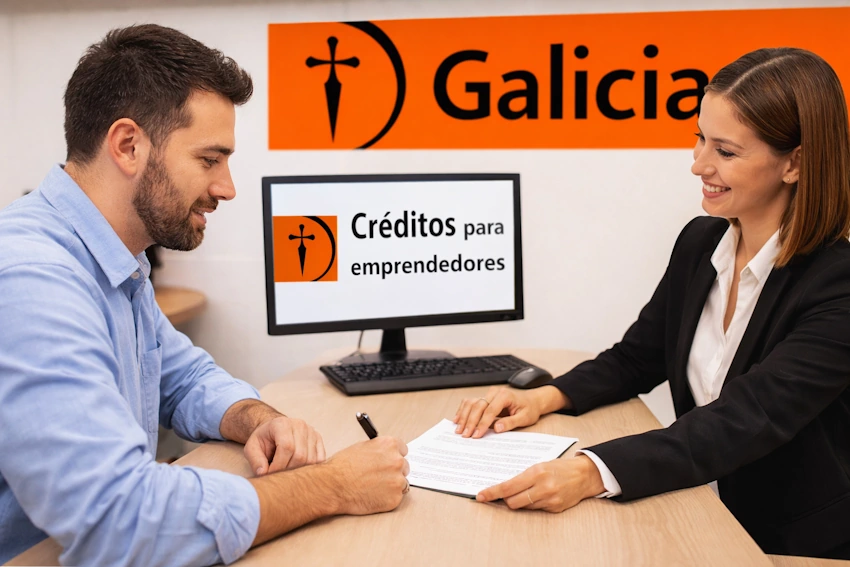 ᐉ Cómo solicitar crédito para emprendedores en el Banco Galicia