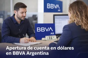 ᐉ Cómo abrir una cuenta en dólares en el Banco BBVA Argentina