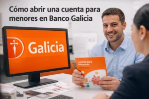 ᐉ Cómo crear una cuenta para menores Banco Galicia | Guía fácil