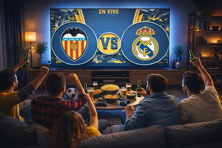 ᐉ Dónde ver REAL MADRID vs VALENCIA | GRATIS EN VIVO