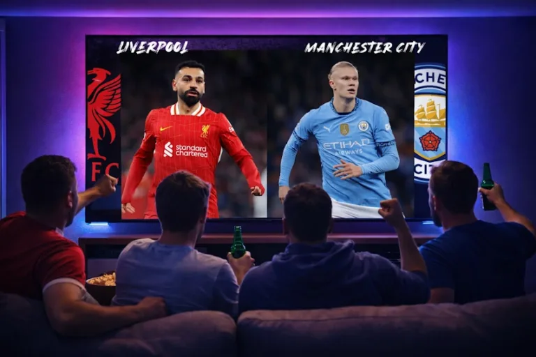 ᐉ LIVERPOOL vs MANCHESTER CITY | Dónde ver GRATIS