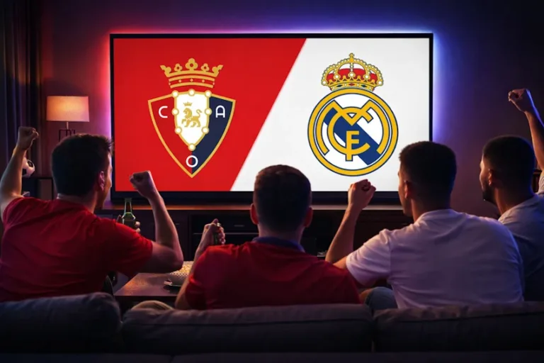 ᐉ Dónde ver OSASUNA vs REAL MADRID | GRATIS EN VIVO