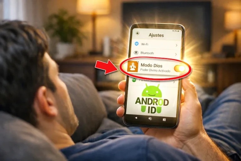 ᐉ Cómo ACTIVAR el MODO DIOS de Android | Truco de 7 toques