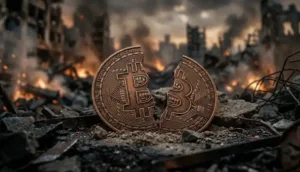 Bitcoin hoy: cayó por debajo de los $69.000 por tensión con Irán