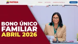 ¡Confirmado! Esto pasará con el Bono Único Familiar de abril
