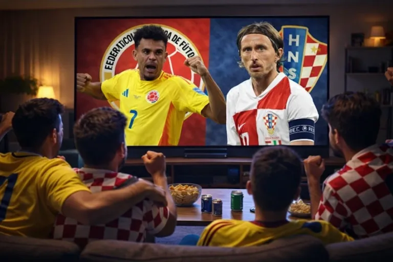 ᐉ EN DIRECTO | COLOMBIA vs CROACIA - Dónde ver amistoso