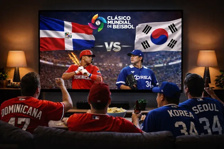 ᐉ EN VIVO | DOMINICANA VS COREA - Clásico Mundial 2026