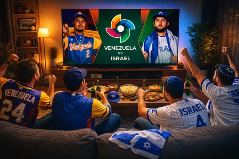 ᐉ Venezuela-Israel Clásico Mundial 2026 | EN VIVO GRATIS