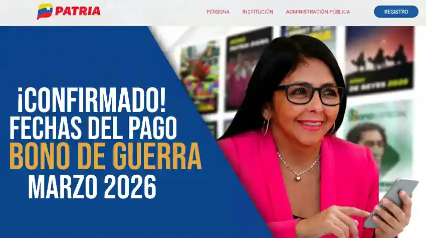Estas son las fechas del pago del Bono de Guerra de marzo