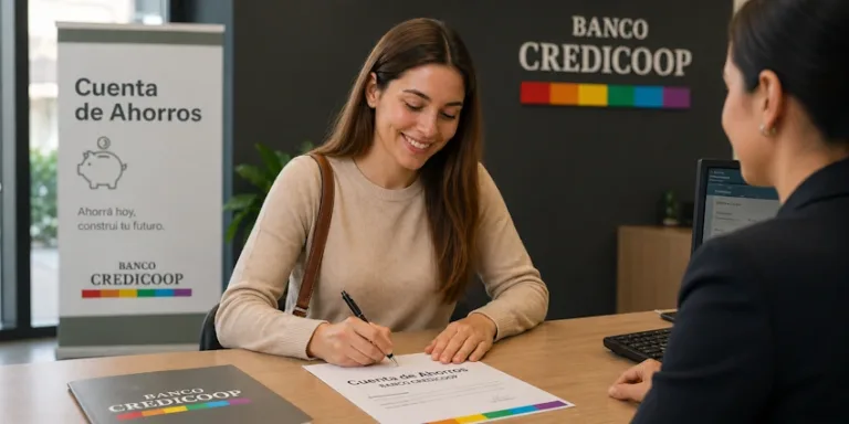 ᐉ Cómo abrir una Cuenta de ahorro Banco Credicoop paso a paso