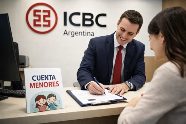 ᐉ Cómo abrir una Cuenta para menores en el ICBC Argentina