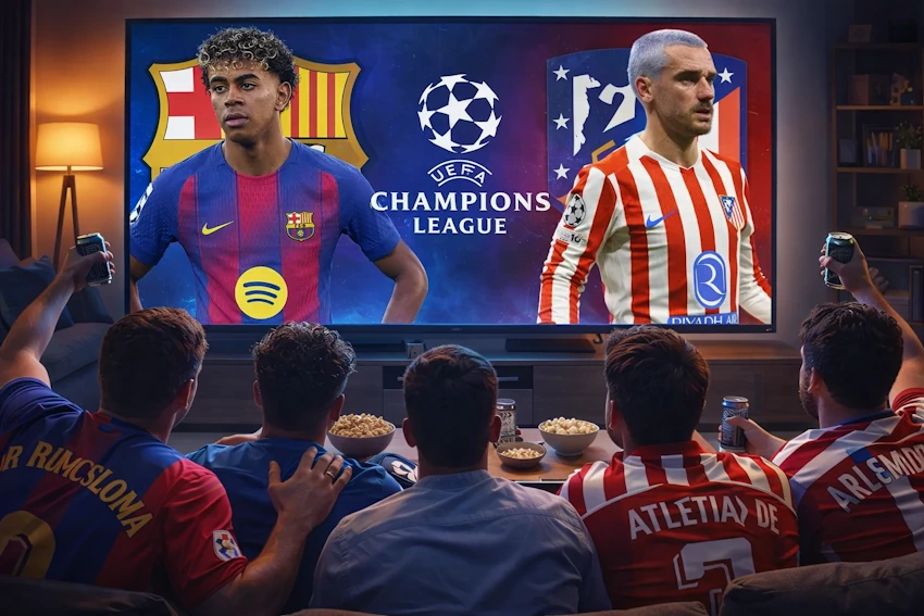 ᐉ EN DIRECTO | Barcelona vs Atlético de Madrid - Champions