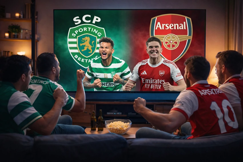 ᐉ EN DIRECTO | Sporting CP vs Arsenal - Cuartos de Champions