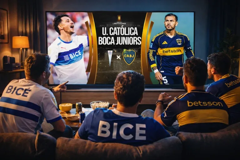 ᐉ EN DIRECTO | U. Católica vs Boca Juniors - Copa Libertadores