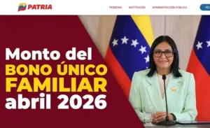 Bono Único Familiar de abril 2026: ¿Cuánto pagaron y hasta cuándo lo entregan?