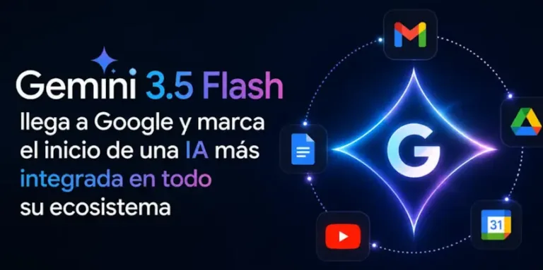 Gemini 3.5 Flash llega a Google y marca el inicio de una IA más integrada en todo su ecosistema