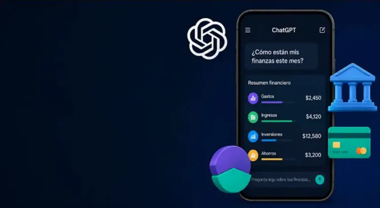 OpenAI convierte a ChatGPT en un asistente para manejar tus finanzas personales